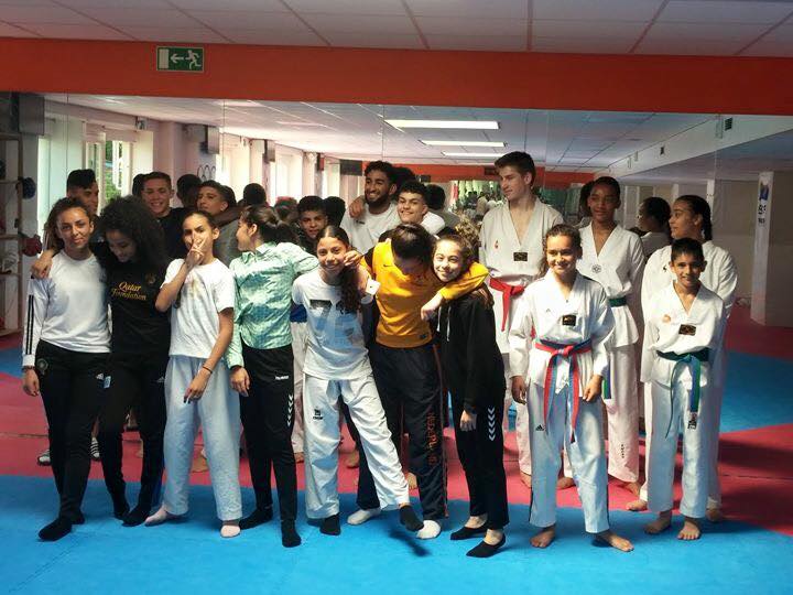 Bezoek van Louisa martial arts uit Groningen
