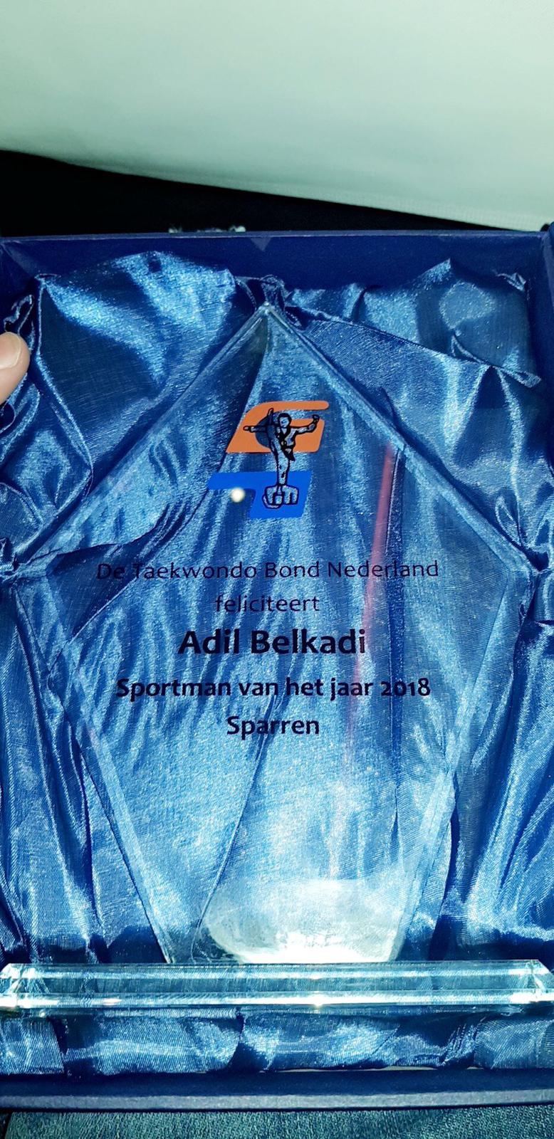 Adil Belkadi Sportman van het jaar 2018